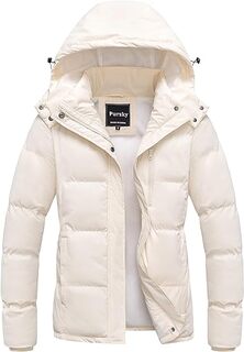 Куртка Pursky Women&apos;s Warm Winter Thicken Waterproof, кремовый