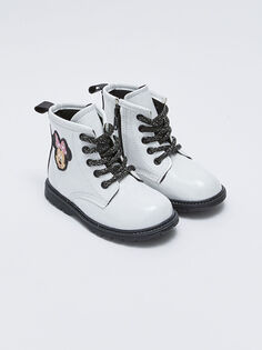 Ботинки Minnie Mouse Licensed на шнуровке для девочки LCW Steps