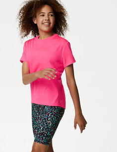 Спортивная футболка (6–16 лет) Goodmove, розовый