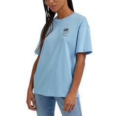 Футболка Lee Relaxed Short Sleeve Crew Neck, синий