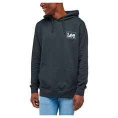 Худи Lee Loose Logo, черный