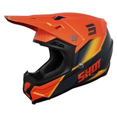Шлем для мотокросса Shot Core Honor, оранжевый