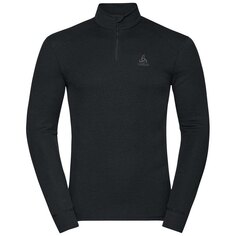 Базовый слой с длинным рукавом Odlo Turtle Active Warm, черный