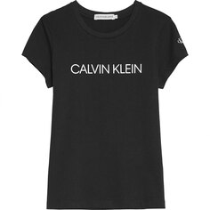 Футболка Calvin Klein Jeans Institutional Slim, черный