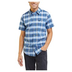 Рубашка с коротким рукавом Lee Leesure, синий