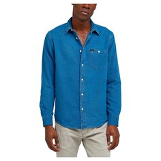 Рубашка с длинным рукавом Lee Riveted, синий