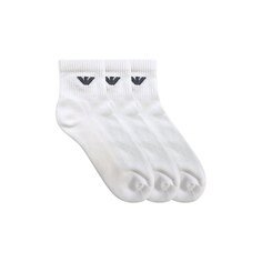 Носки Emporio Armani Underwear 304202 Ankle 3 шт, белый