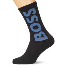 Носки BOSS Qs Rib Logo Cc 50467748, черный