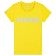 Футболка K-Swiss Hypercourt Logo, желтый