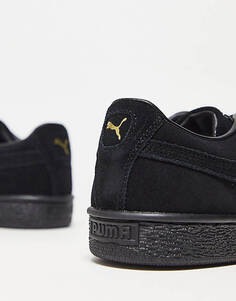 Черные кроссовки Puma Suede Classic XXI