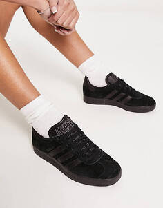 Черные кроссовки adidas Originals Gazelle