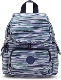 Женский мини-рюкзак City Pack Kipling, в полоску