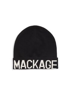 шапка с логотипом Kiko Mackage, черный