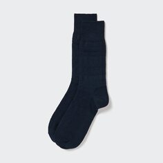Клетчатые носки Uniqlo, темно-синий