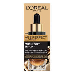 L&apos;Oreal Paris Age Perfect Cell Renew Midnight Serum сыворотка против морщин для лица 30мл L'Oreal