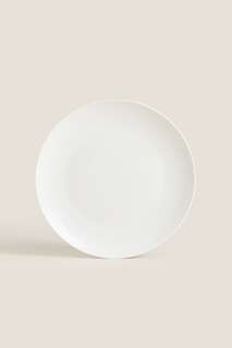 Обеденная тарелка из костяного китая Zara, белый