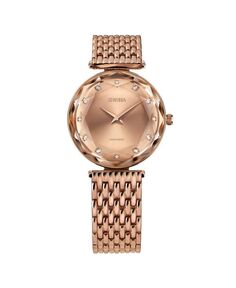 Женские часы Facet Brilliant с покрытием из розового золота, 30 мм Jowissa