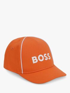 Бейсбольная кепка HUGO BOSS Baby Logo, персиковая