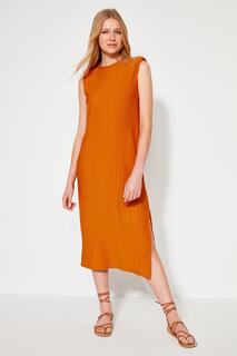 Платье Trendyol с подкладкой, оранжевый