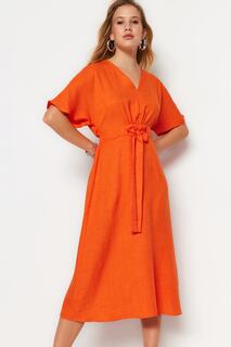 Платье Trendyol, оранжевый