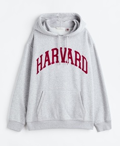 Свитшот H&amp;M Harvard with Motif, светло-серый H&M