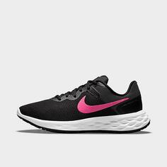 Кроссовки Nike Revolution 6 Next Nature, черно-розовый
