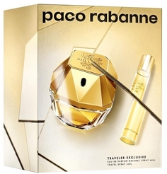 Парфюмерный набор Paco Rabanne Lady Million Traveler Exclusive