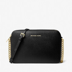 Сумка кросс-боди Michael Michael Kors Jet Set Large Saffiano Leather, черный