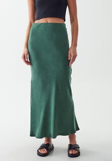 Длинная юбка CALLI, темно-зеленый