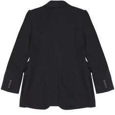 Приталенная куртка «Песочные часы» Balenciaga, черный/белый