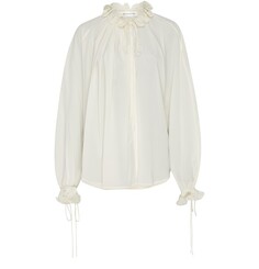 Блузка со сборками Victoria Beckham