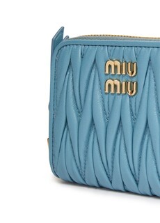 Кошелек на молнии Miu Miu