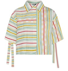 Короткая полосатая рубашка Loewe