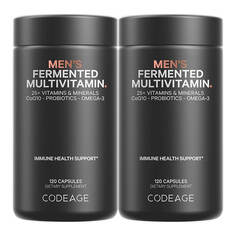 Мультивитамины для мужчин Codeage (120 капсул, 2 баночки)