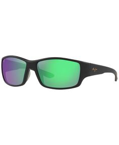 Мужские поляризованные солнцезащитные очки, MJ000673 Local Kine 61 Maui Jim