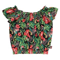 Блуза Boboli Tropical Viscose, разноцветный