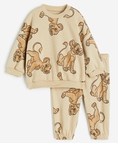 Спортивный костюм H&amp;M The Lion King 2-piece, бежевый H&M