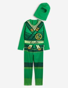 Карнавальный костюм H&amp;M LEGO Ninjago, зеленый/желтый H&M