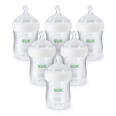 Бутылочки для кормления 6 шт. по 150 мл Nuk Simply Natural with SafeTemp