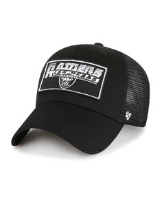 Черная регулируемая кепка для юношей Las Vegas Raiders Levee MVP Trucker &apos;47 Brand