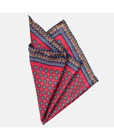 Imola – большой шелковый нагрудный платок для мужчин Elizabetta
