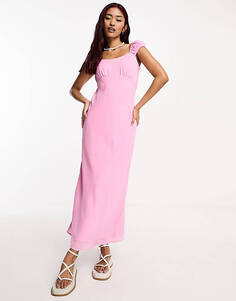 Розовое платье-комбинация Abercrombie &amp; Fitch