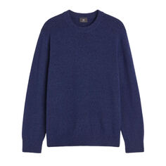Свитер H&amp;M Regular Fit Fine-knit, темно-синий H&M