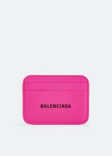 Картхолдер BALENCIAGA Cash card holder, розовый