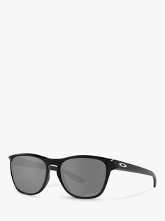Мужские квадратные поляризованные солнцезащитные очки Oakley OO9479 Manorburn Prizm, матовый черный/серый