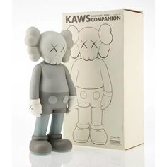 Виниловая фигурка Kaws Five Years Later Companion, серый