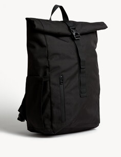 Рюкзак Pro-Tect из переработанного полиэстера Marks &amp; Spencer, черный
