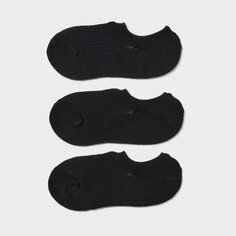 Носки для тренеров (три пары) Uniqlo, черный