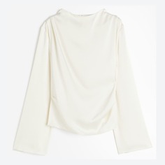 Блуза H&amp;M Satin, белый H&M