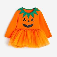 Карнавальное платье H&amp;M Pumpkin, оранжевый/зеленый/черный H&M